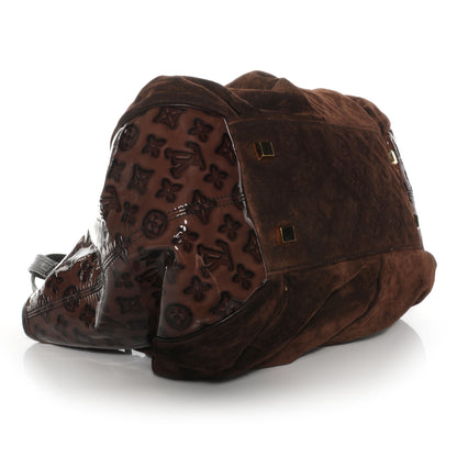 Louis Vuitton Suede Monogram Irene Espresso 4 of 7