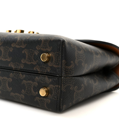 Celine Triomphe Canvas Teen Nino Tan 9 of 10