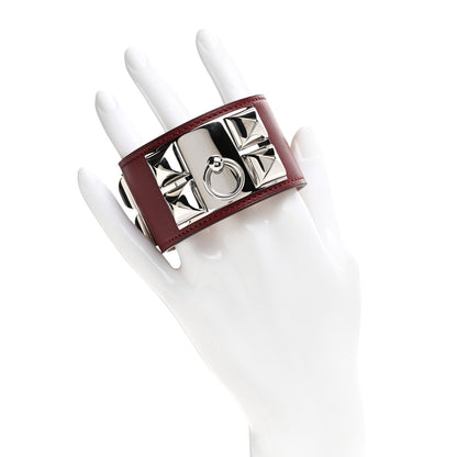 Hermes Box Collier De Chien CDC Bracelet S Rouge H 2 of 6