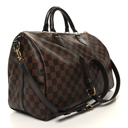Louis Vuitton Damier Ebene Speedy Bandouliere 35 3 of 12