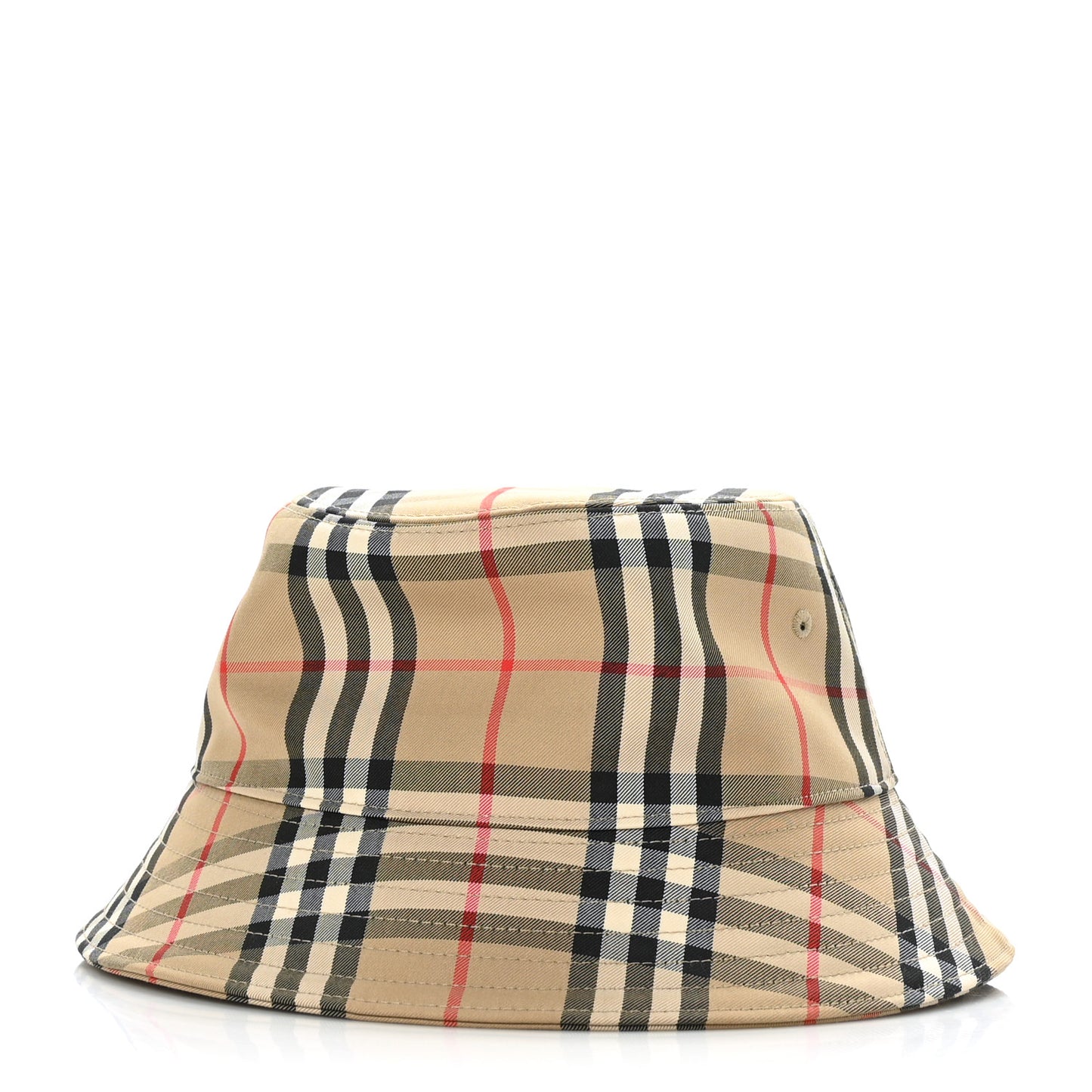 Technical Cotton Vintage Check Bucket Hat M Archive Beige