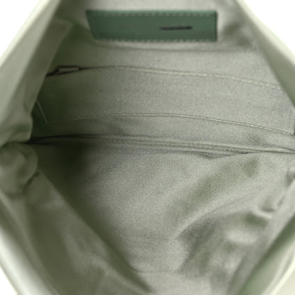 Jimmy Choo Satin Crystal Titania Clutch Green 5 of 10
