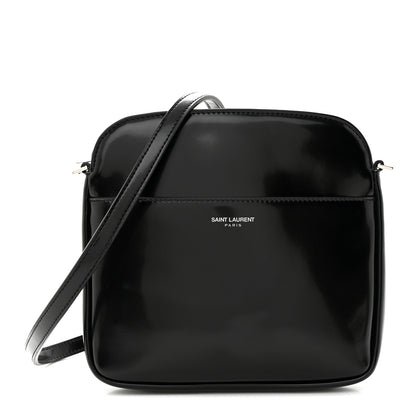 Saint Laurent Brushed Calfskin Mini Camera Bag Black 1 of 10