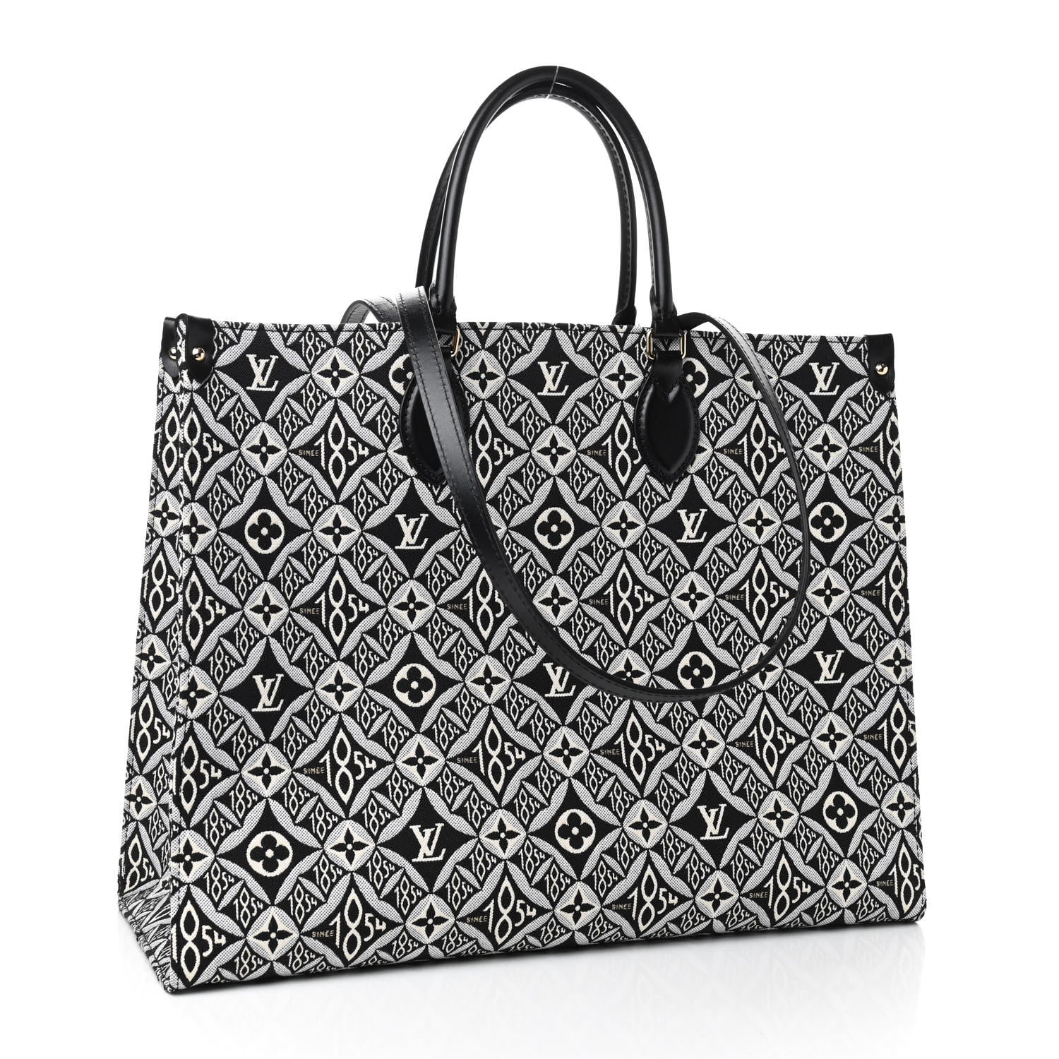 Louis Vuitton Jacquard Since 1854 Onthego GM Grey 3 of 8