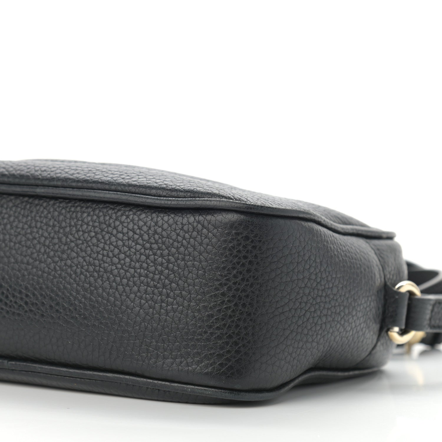 Gucci Pebbled Calfskin Small Soho Disco Bag Black 10 of 16