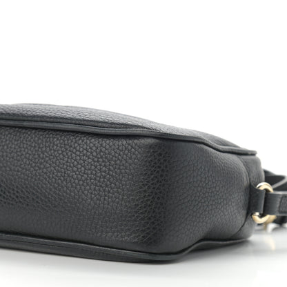 Gucci Pebbled Calfskin Small Soho Disco Bag Black 10 of 16