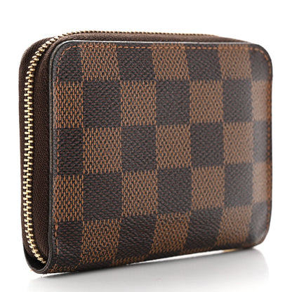 Louis Vuitton Damier Ebene Zippy Coin Purse 3 of 10
