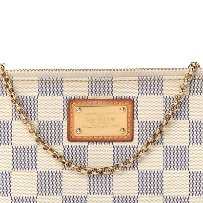 Louis Vuitton Damier Azur Pochette Milla MM 11 of 11