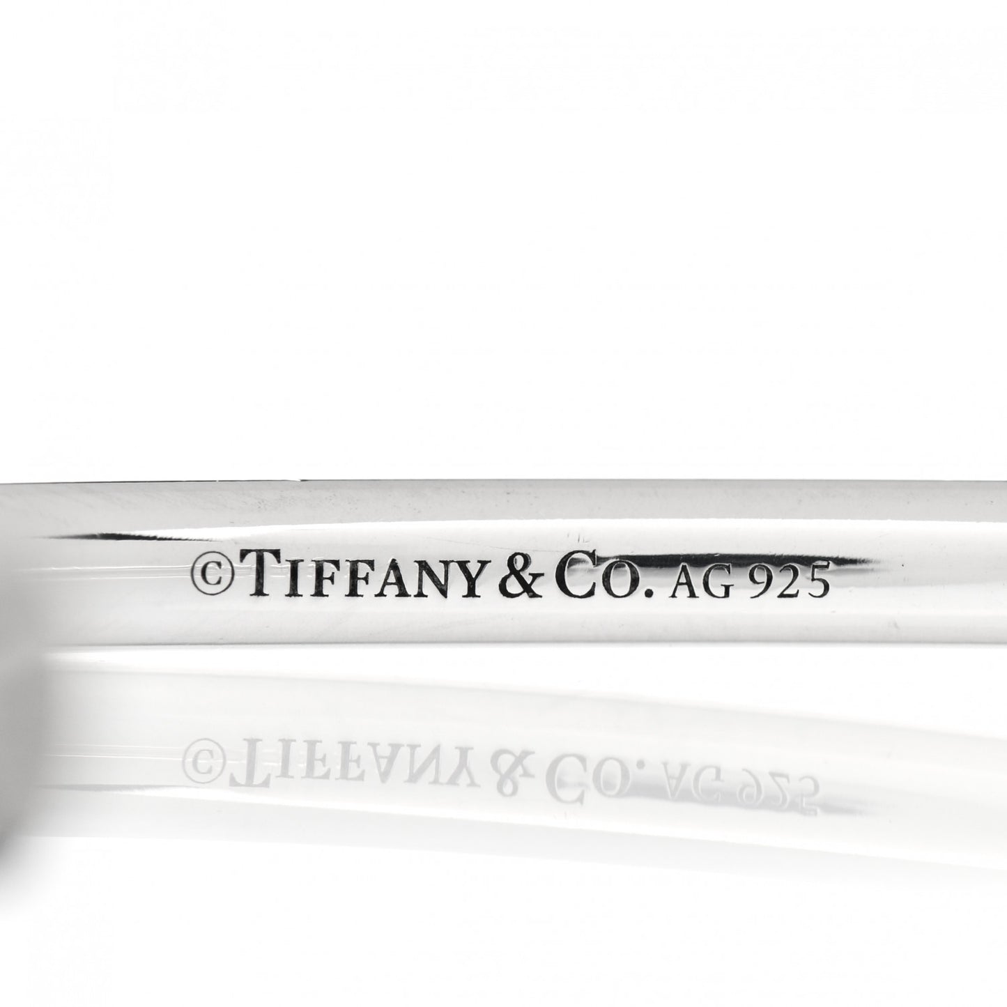 Sterling Silver Return to Tiffany Narrow Circle Edge Cuff Bracelet