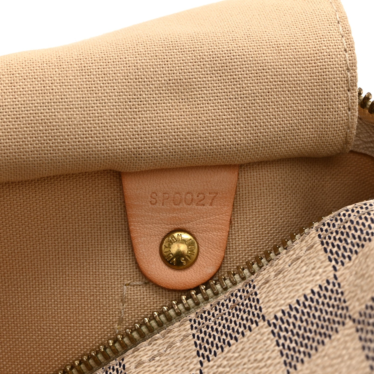 Louis Vuitton Damier Azur Speedy 25 7 of 10