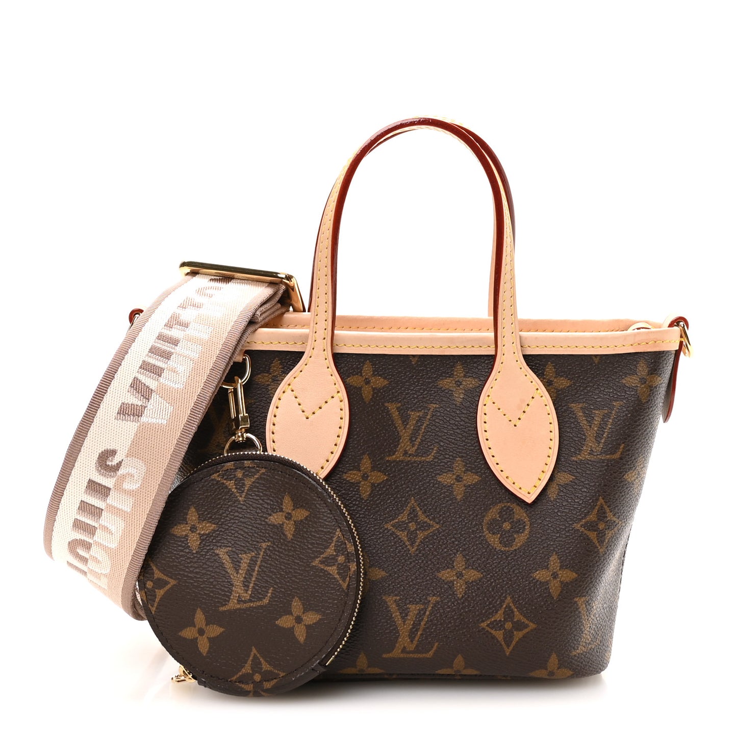 Monogram Neverfull BB Beige