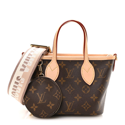 Louis Vuitton Monogram Neverfull BB Beige 1 of 11