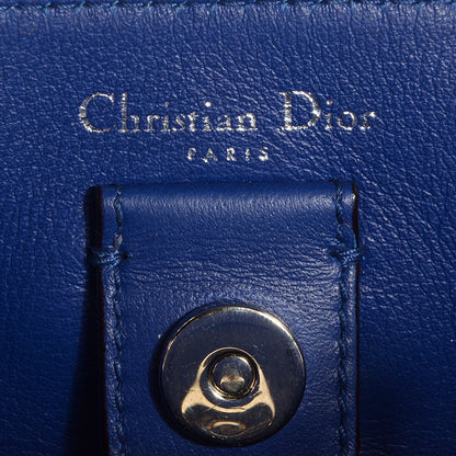Christian Dior Calfskin Python Small Diorissimo Bag Fuchsia 7 of 9