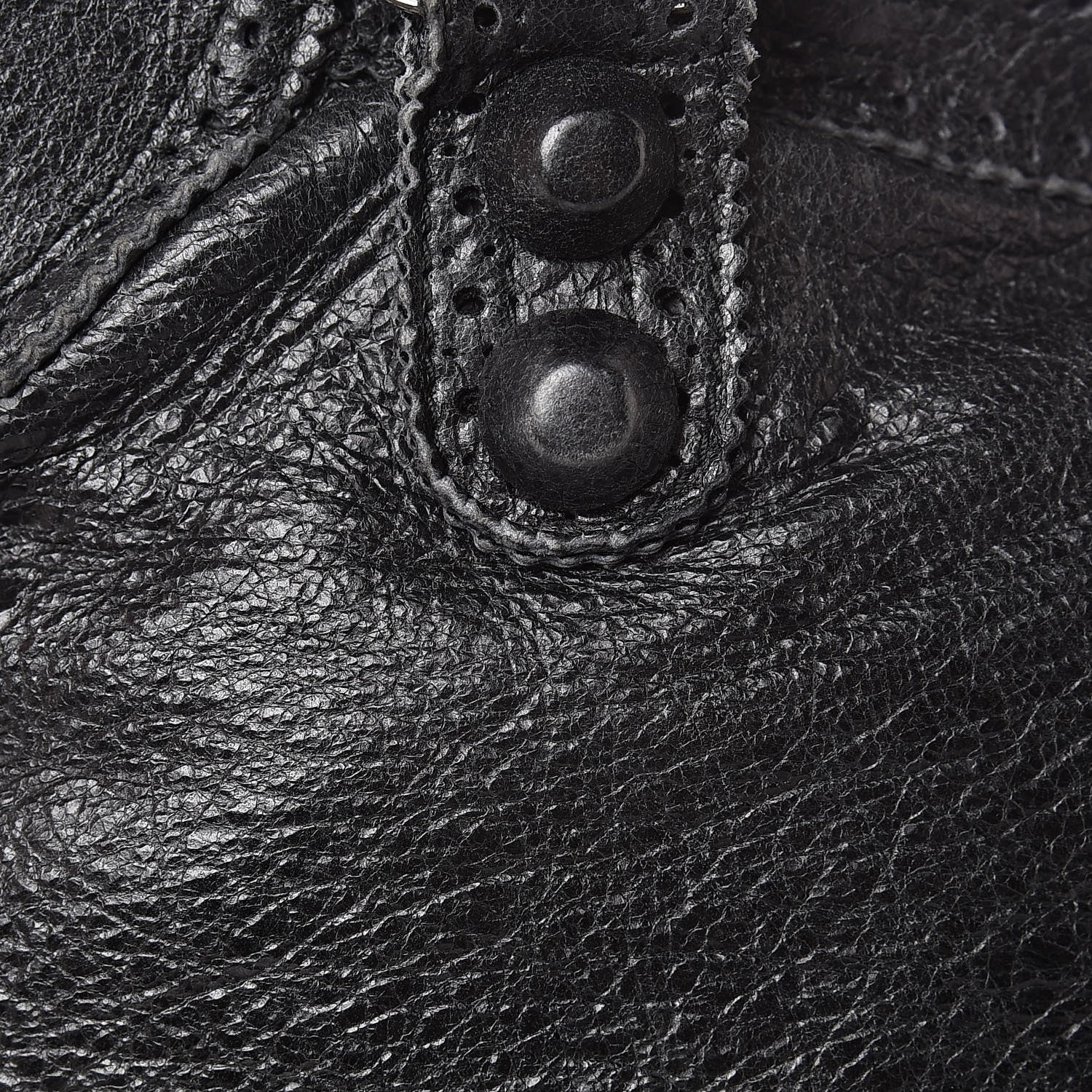Balenciaga Agneau Giant Brogues Hardware Velo Black 18 of 22