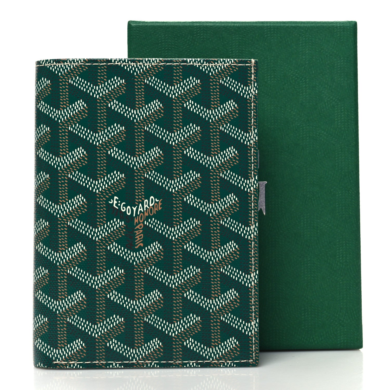 Goyard Goyardine Moliere Wallet Green 10 of 10