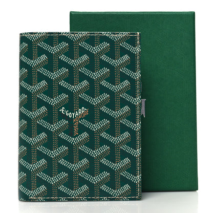 Goyard Goyardine Moliere Wallet Green 10 of 10