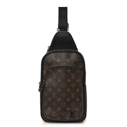 Louis Vuitton Monogram Macassar Avenue Sling Bag NM 1 of 8