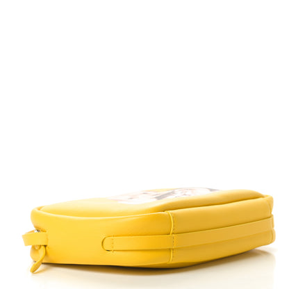 Balenciaga Calfskin Puppy and Kitten Everyday S Camera Bag Yellow 4 of 10