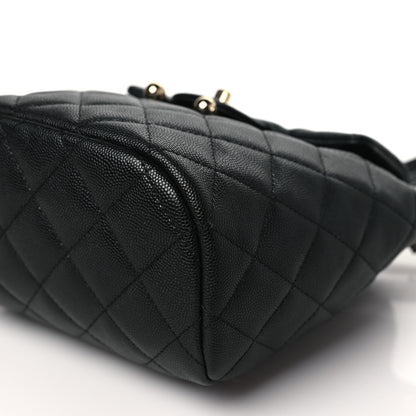 Chanel Caviar Quilted Mini Urban Spirit Backpack Black 10 of 11