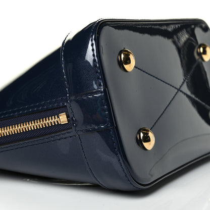 Louis Vuitton Patent Monogram Alma BB Marine 5 of 7
