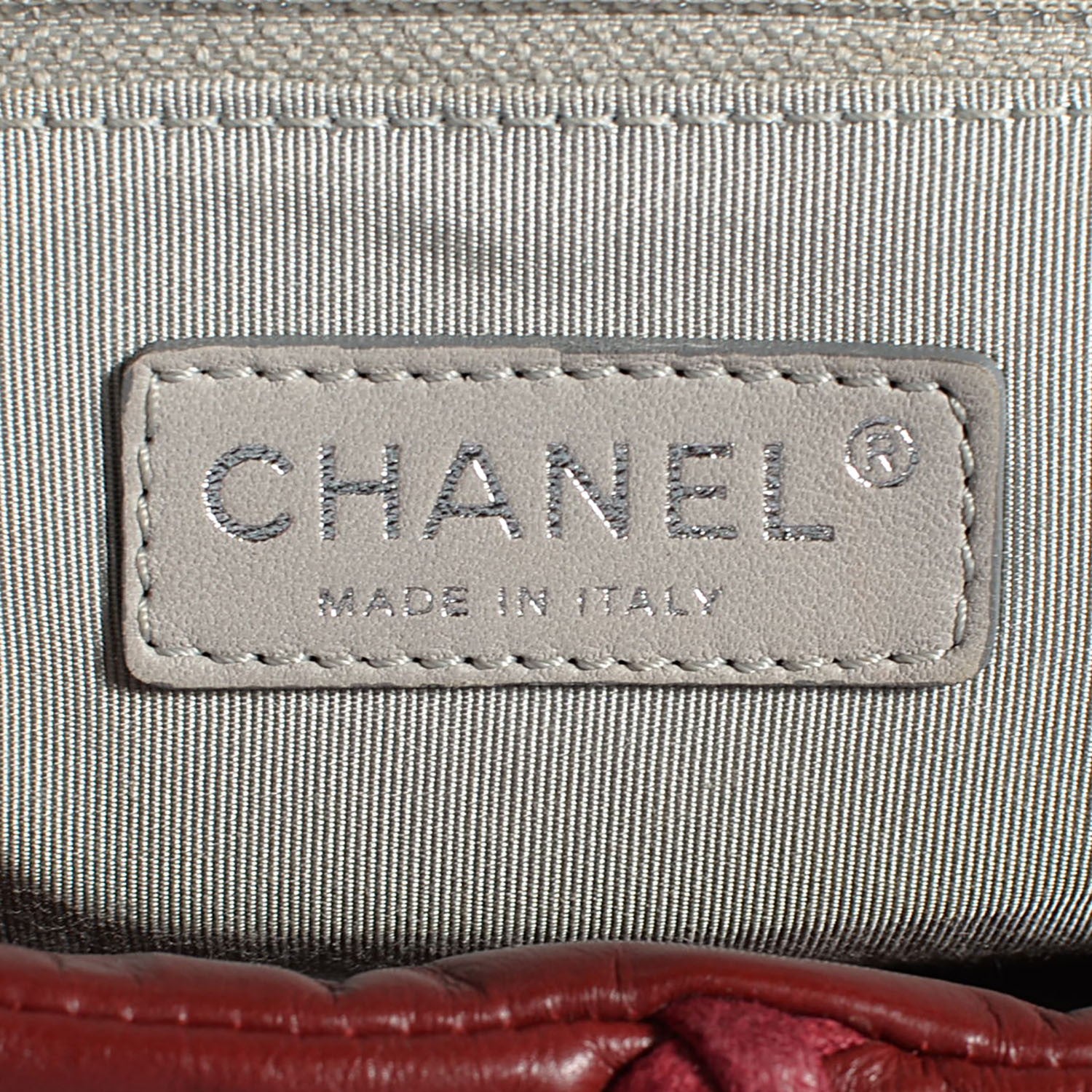 Chanel Calfskin Medium Ultra Stitch Flap Dark Red 6 of 7