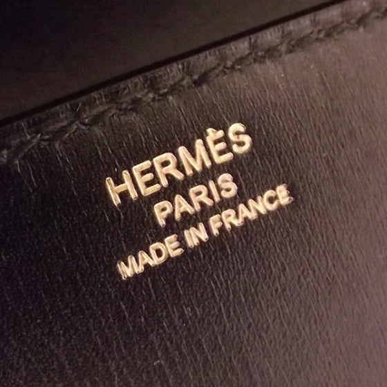Hermes Box Medor 23 Clutch Black 6 of 6