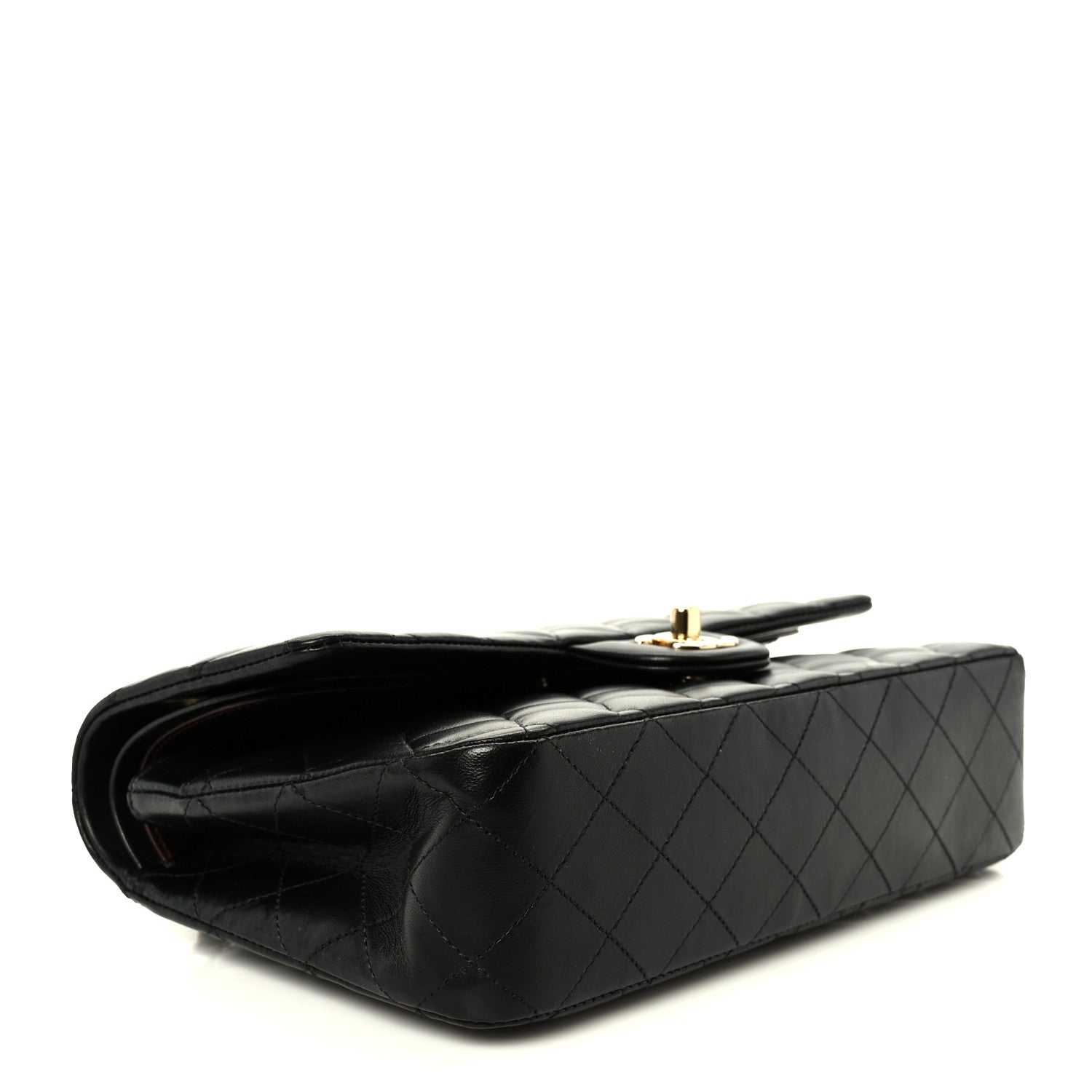 Chanel Lambskin Quilted Small Double Flap Black 6 of 23