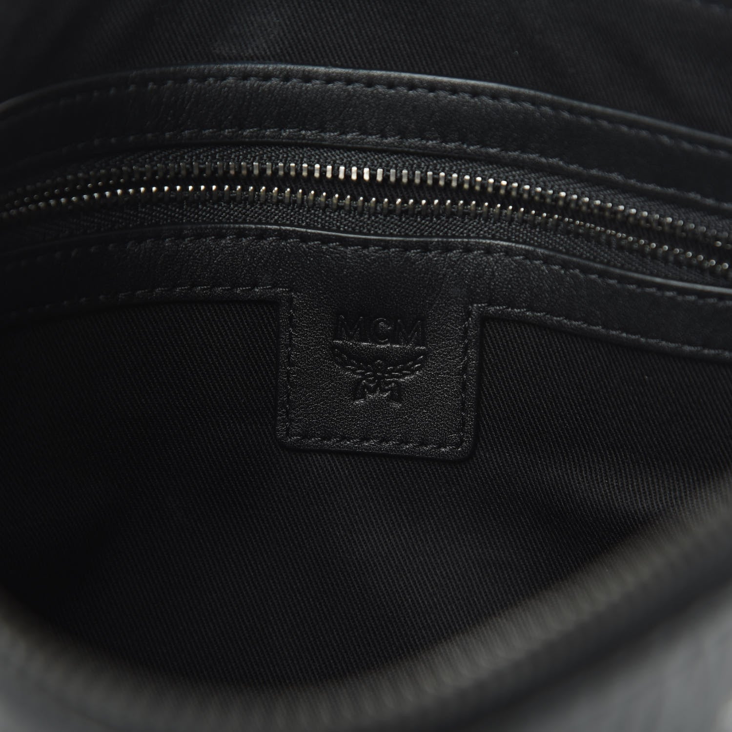 MCM Skyoptic Visetos Crossbody Pouch Spectrum Diamond Black 6 of 10