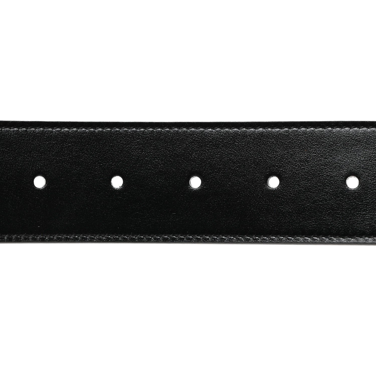 Gucci Calfskin Double G 40mm Belt 85/34 Black 3 of 5
