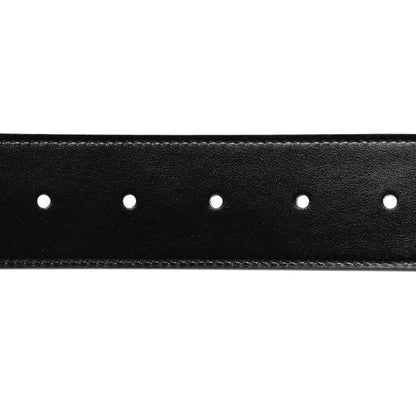 Gucci Calfskin Double G 40mm Belt 85/34 Black 3 of 5