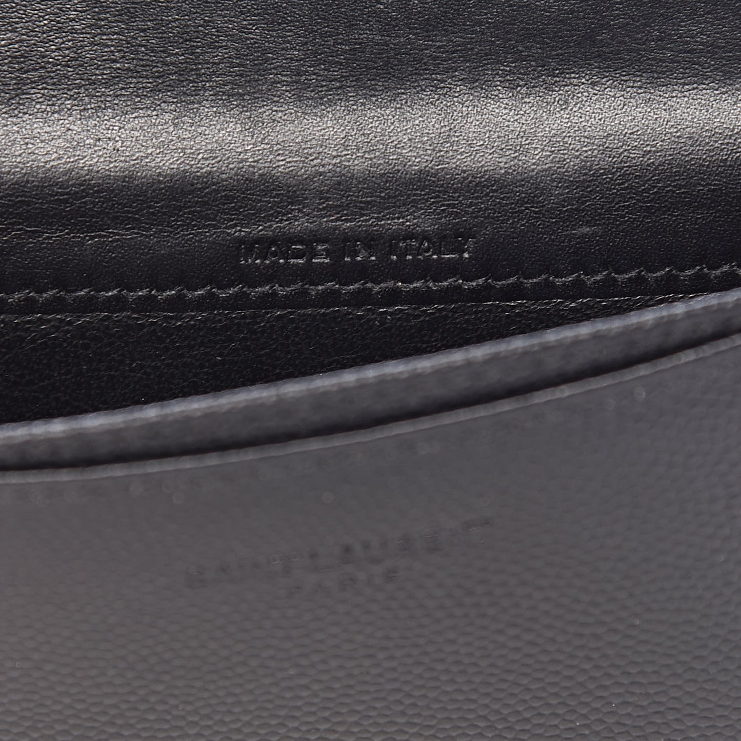 Grain De Poudre Business Card Case Black