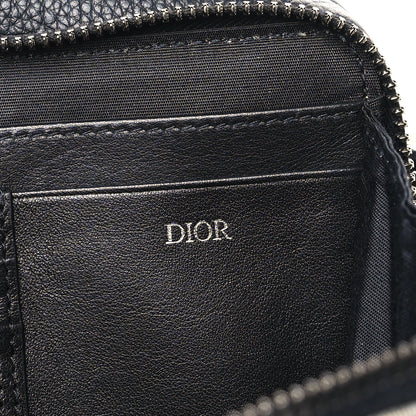 Christian Dior Oblique Pouch Beige Black 7 of 10