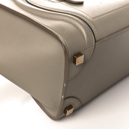 Celine Smooth Calfskin Interstice Micro Luggage Light Taupe 7 of 13