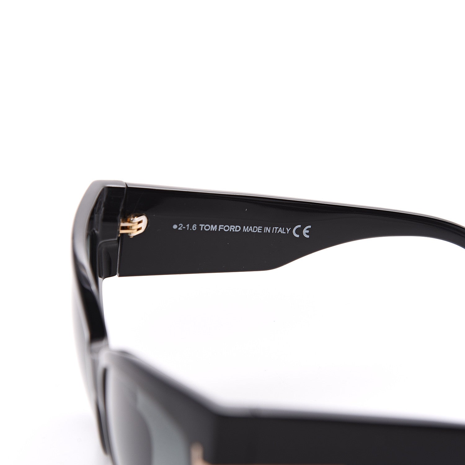 Tom Ford Acetate Anoushka Cat Eye Sunglasses TF371 Black 6 of 7