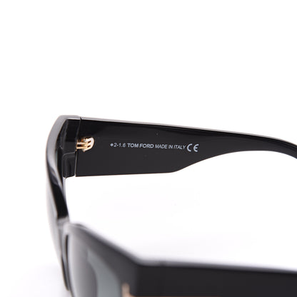 Tom Ford Acetate Anoushka Cat Eye Sunglasses TF371 Black 6 of 7