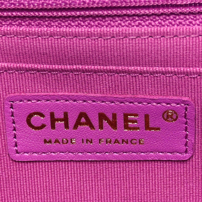 Chanel Lambskin Quilted Mini Flap Purple 6 of 11