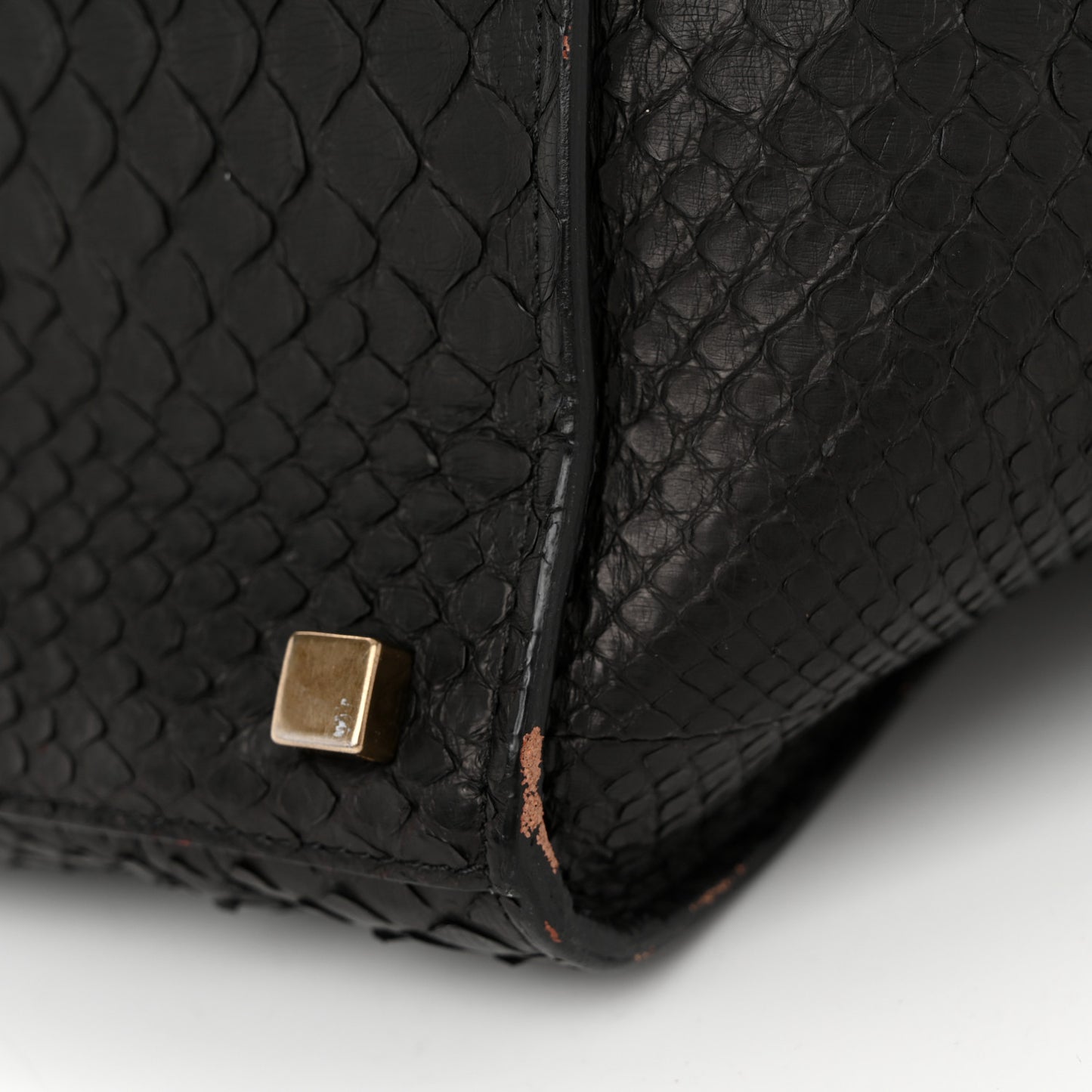 Snakeskin Medium Phantom Luggage Black
