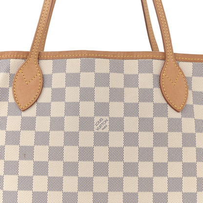 Louis Vuitton Damier Azur Neverfull MM 7 of 11