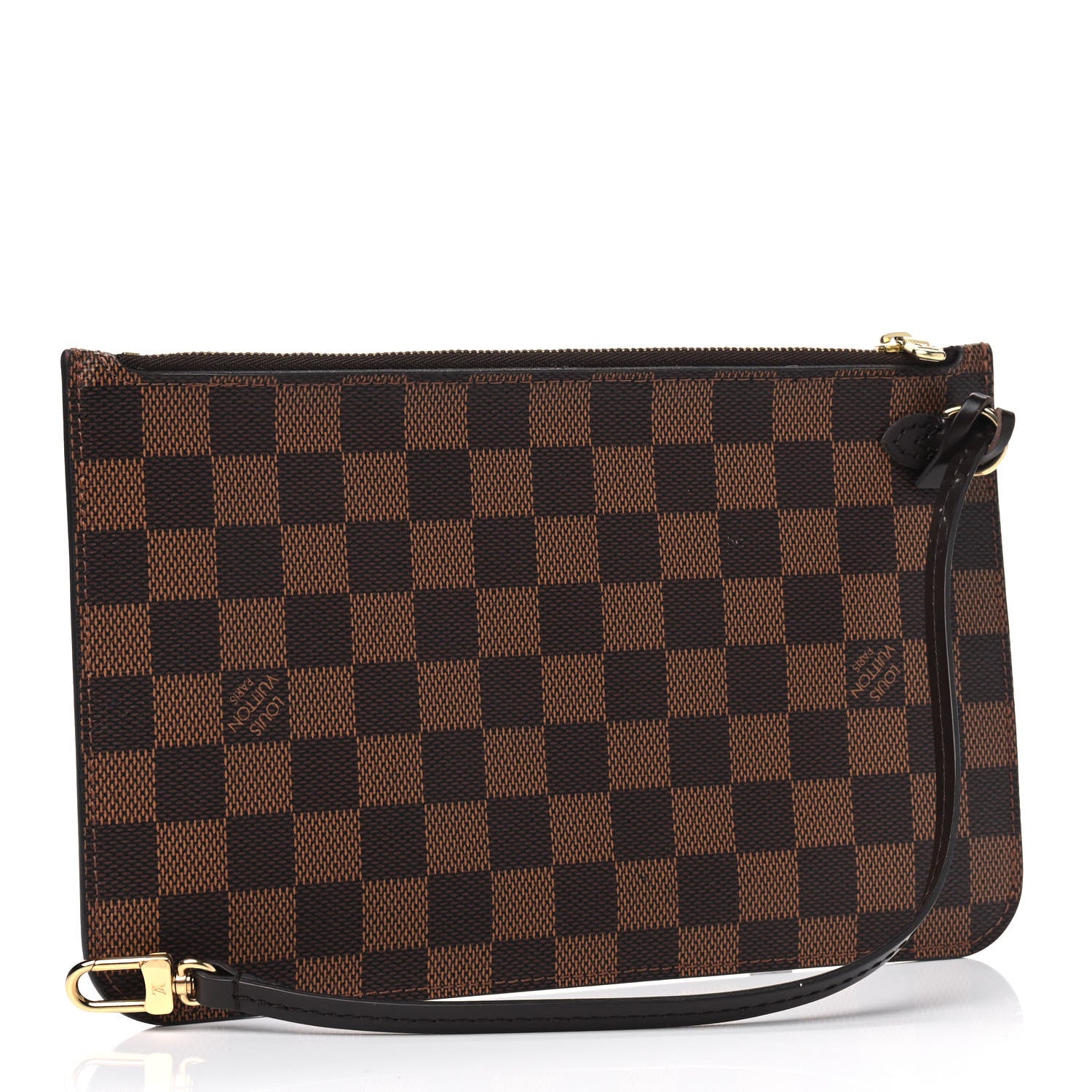 Louis Vuitton Damier Ebene Neverfull MM GM Pochette 2 of 5