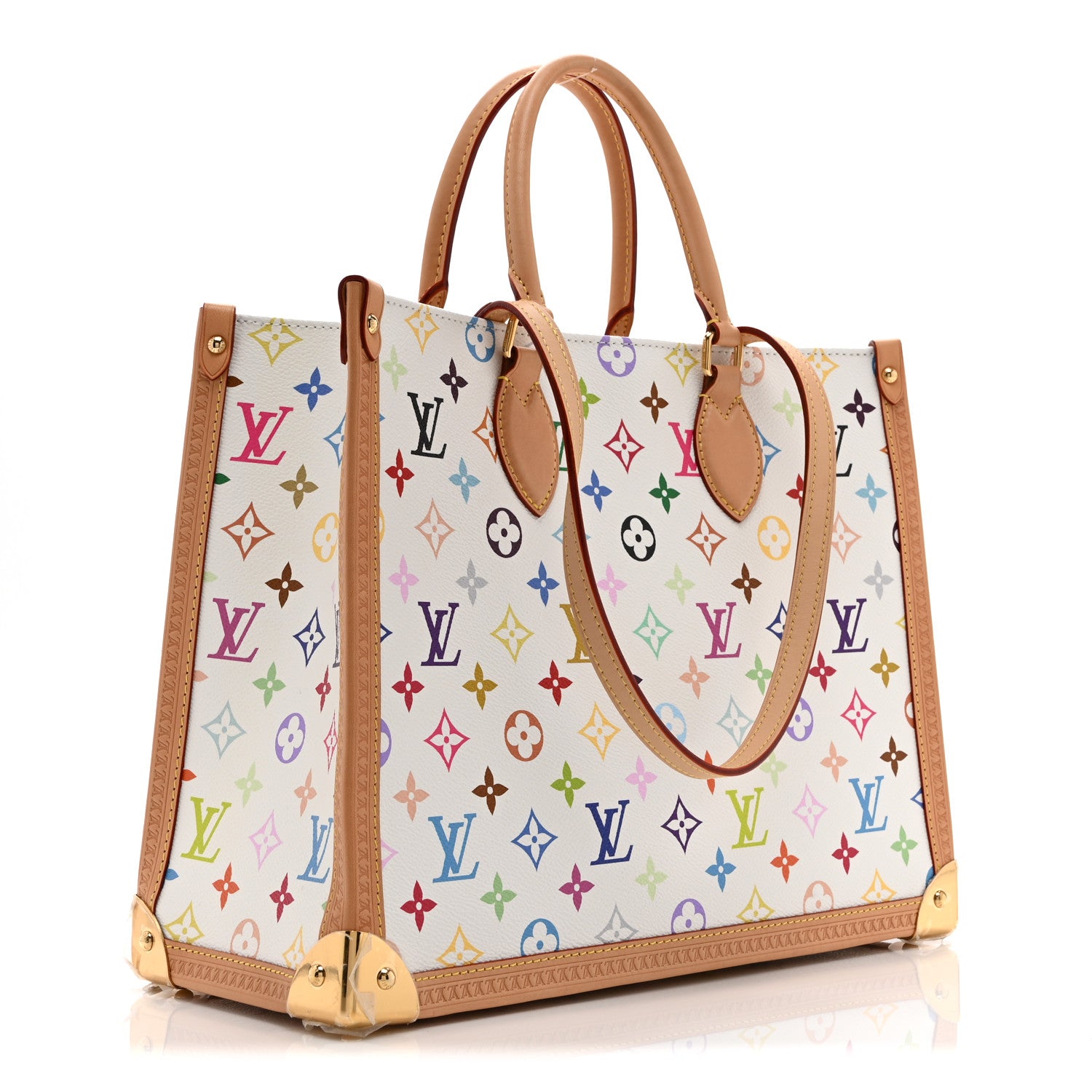Louis Vuitton LV X TM Monogram Multicolor Onthego MM White 1861615