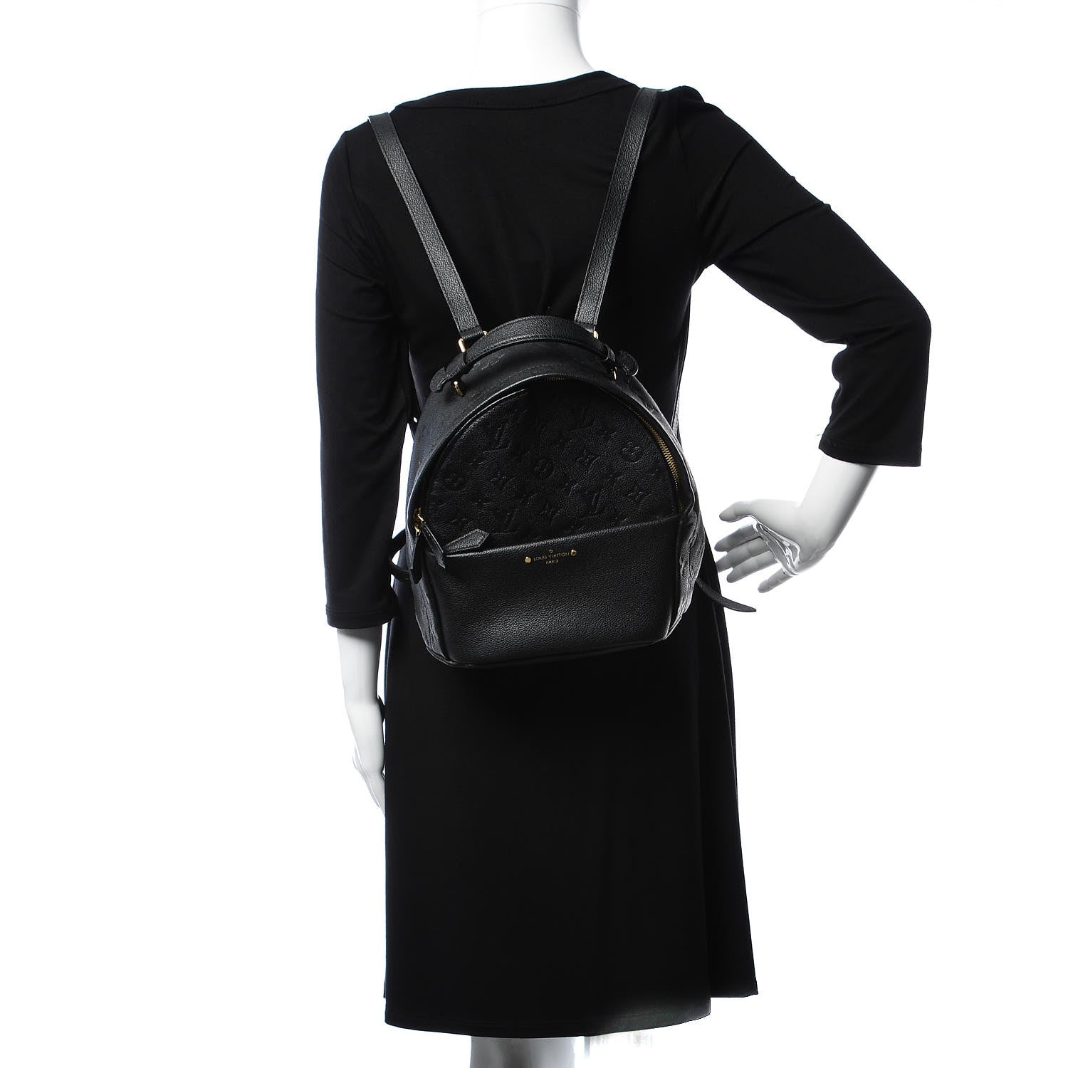 Louis Vuitton Empreinte Sorbonne Backpack Black 2 of 8