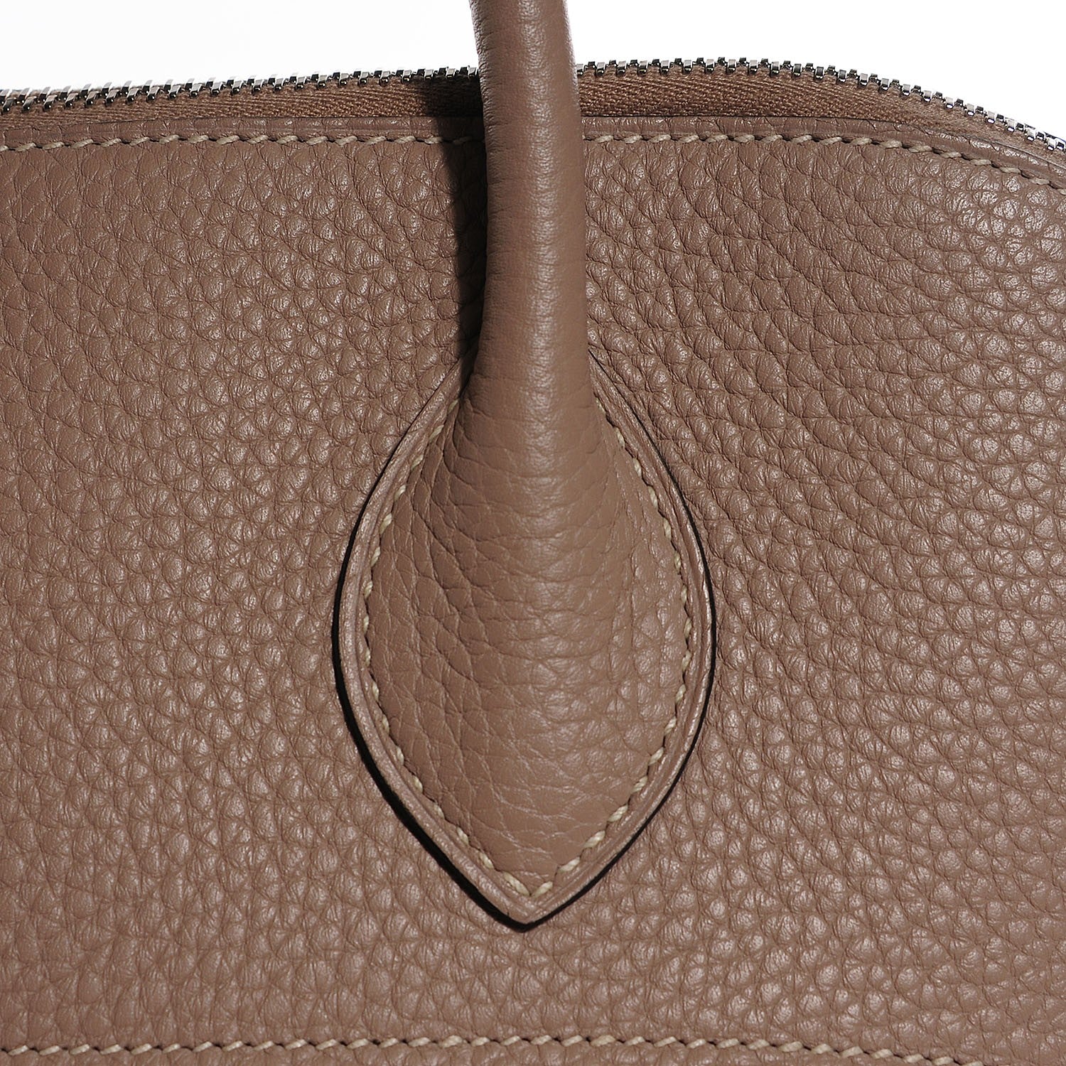 Hermes Taurillon Clemence Bolide 35 Gris Tourterelle 9 of 21