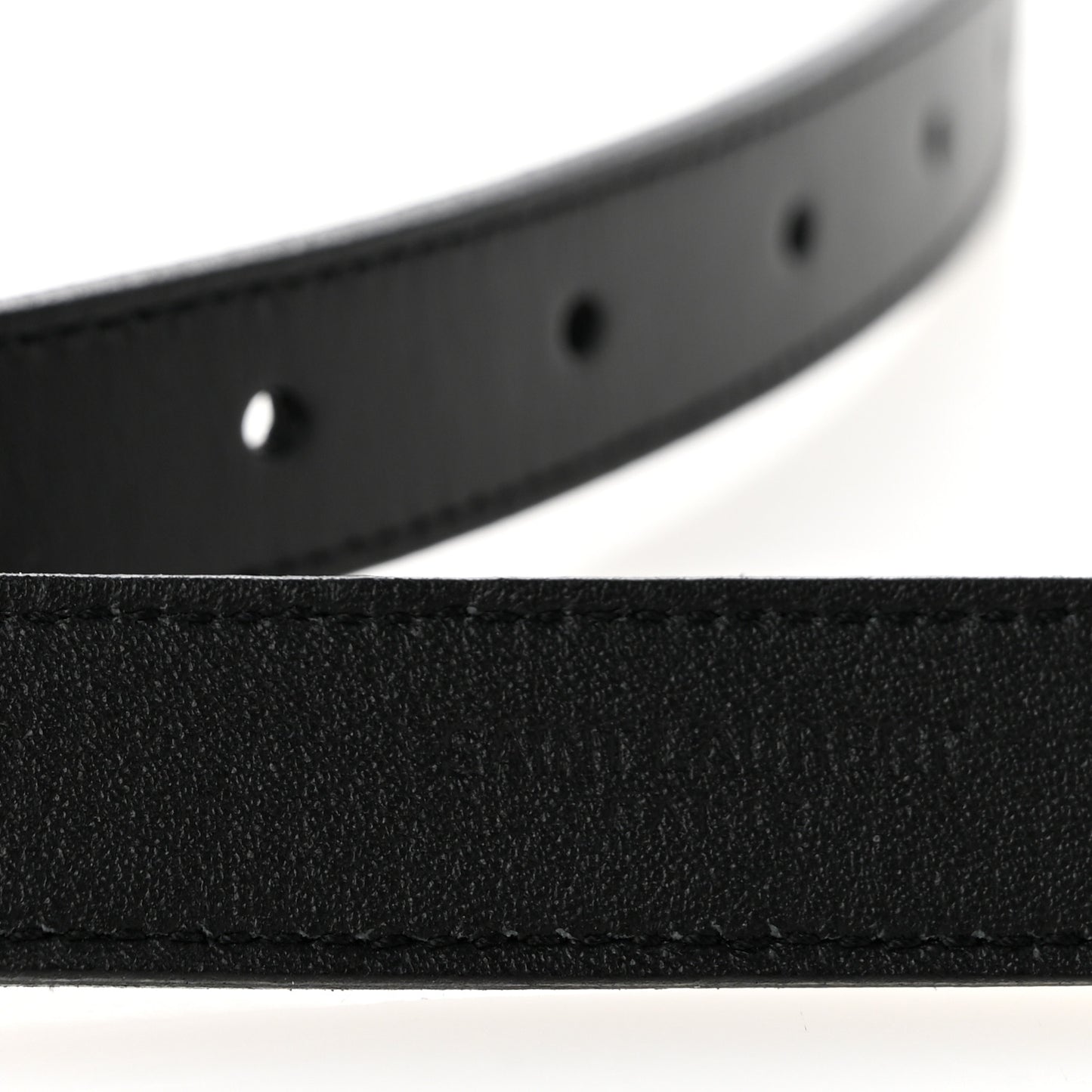 Calfskin Monogram Cassandre 95 38 Belt Black