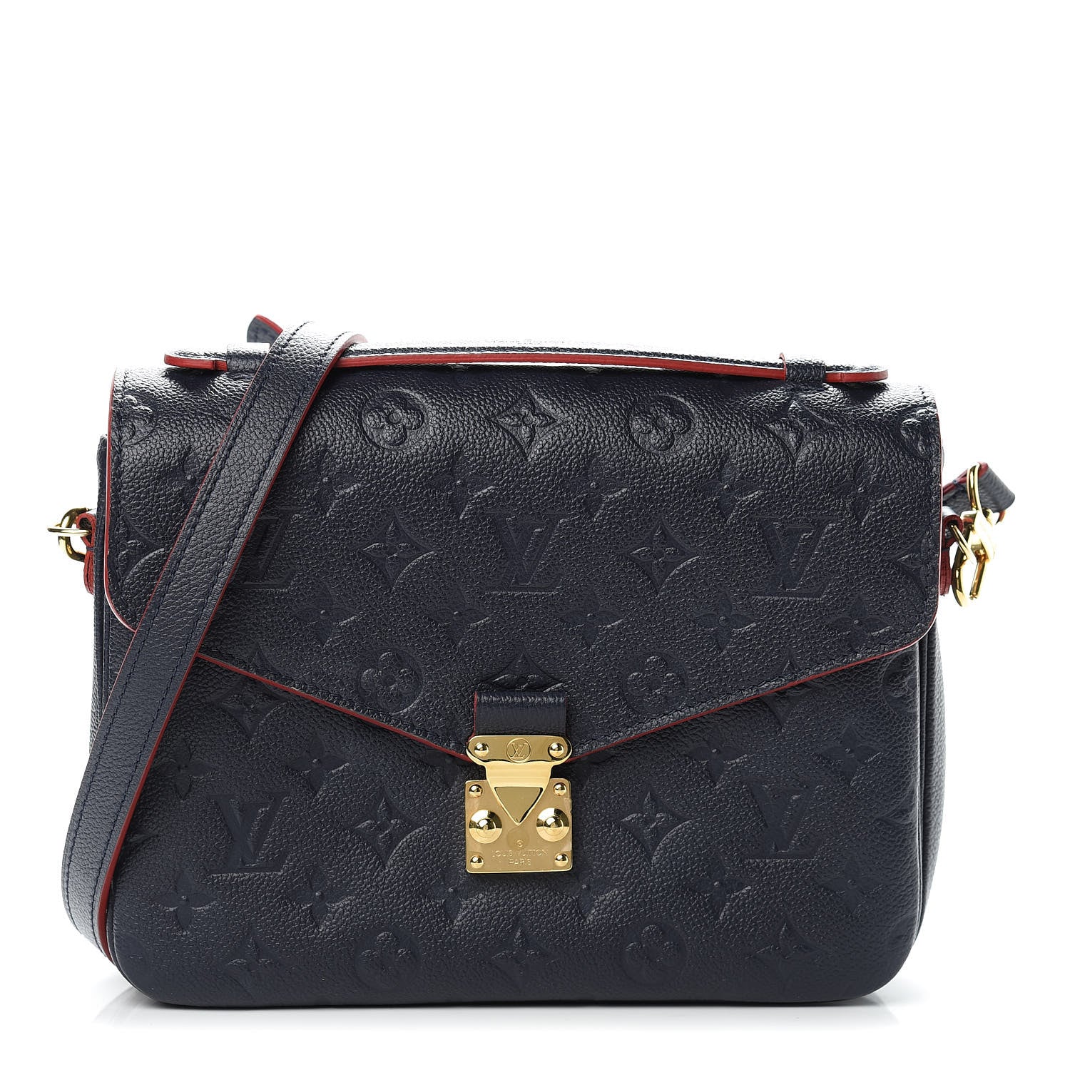 Louis Vuitton Empreinte Pochette Metis Marine Rouge 1 of 11
