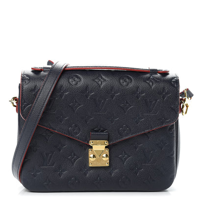 Louis Vuitton Empreinte Pochette Metis Marine Rouge 1 of 11