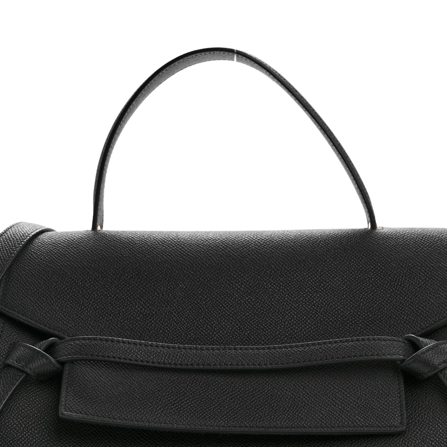 Celine Grained Calfskin Mini Belt Bag Black 7 of 10
