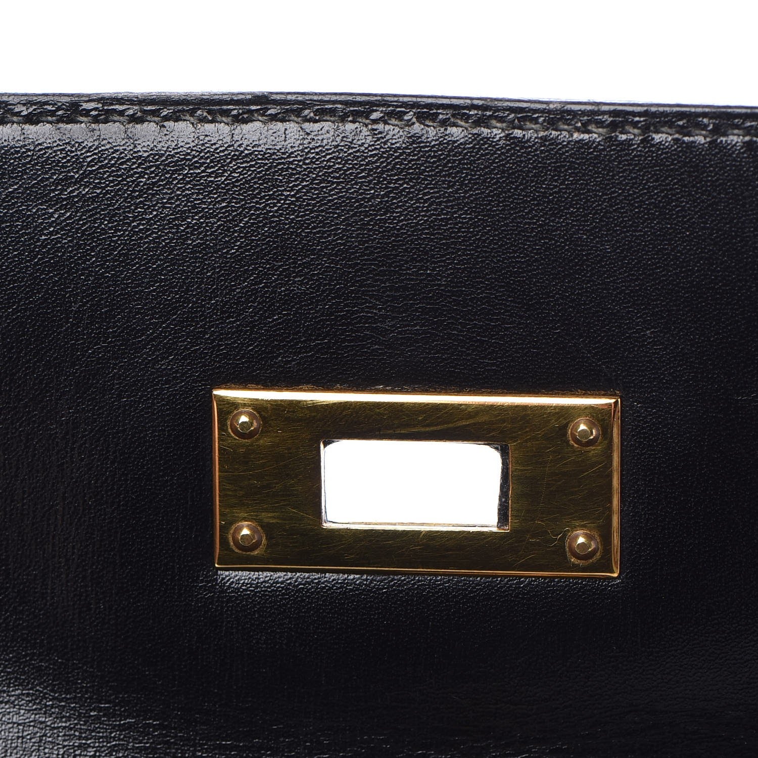 Hermes Box Kelly Retourne 32 Black 10 of 47