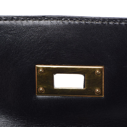 Hermes Box Kelly Retourne 32 Black 10 of 47