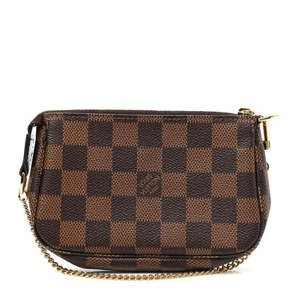 Louis Vuitton Damier Ebene Mini Pochette Accessories 1 of 7