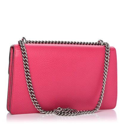 Gucci Pebbled Calfskin Embellished Guccify Small Dionysus Shoulder Bag Rosa 4 of 11